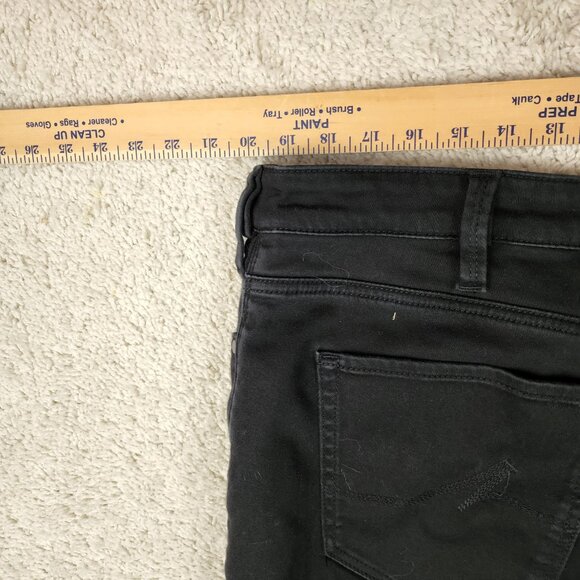 34 Heritage Jeans Mens 42 X 30 Charisma Classic Fit Black Rise Dark Wash Denim - Picture 6 of 8